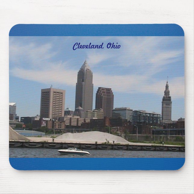 Cleveland horisont Mousepad Musmatta (Framsidan)
