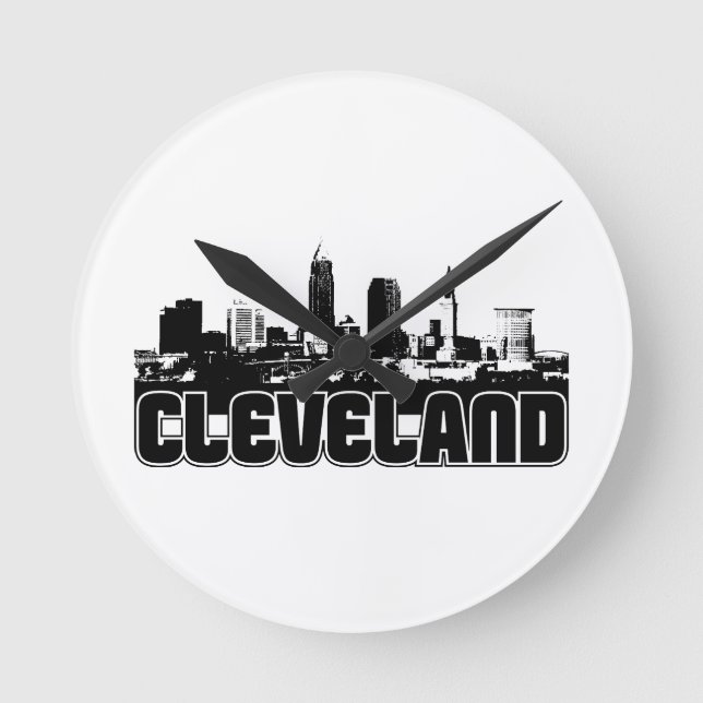 Cleveland horisont rund klocka (Framsida)