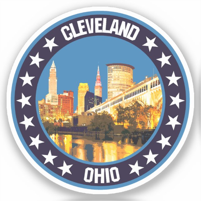 Cleveland Klistermärken (Framsida)