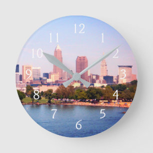 Cleveland Lakeview Rund Klocka