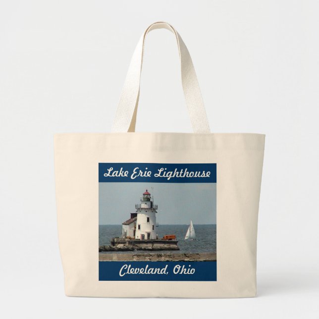 Cleveland Lighthouse Bag Jumbo Tygkasse (Framsidan)
