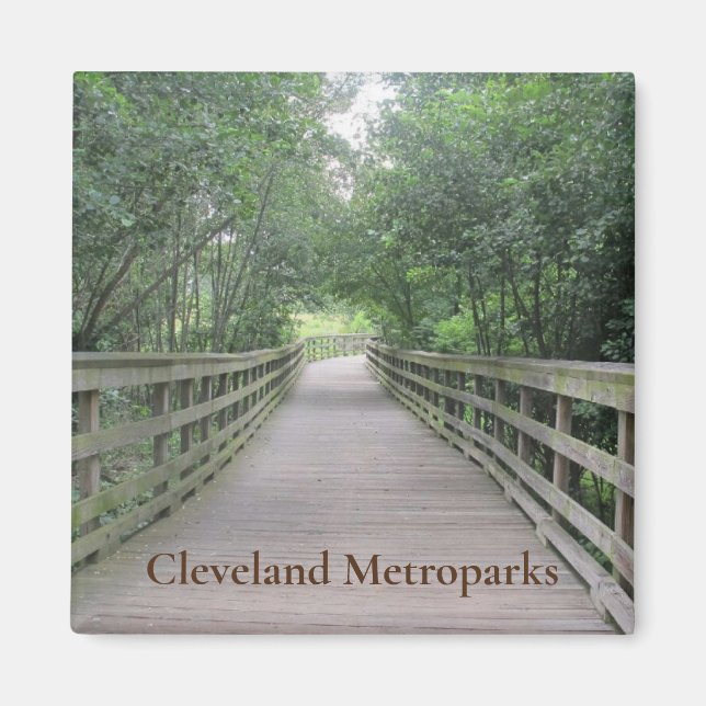 Cleveland Metroparks Magnet (Framsidan)