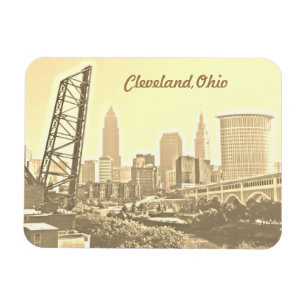Cleveland Morgon Guld Magnet