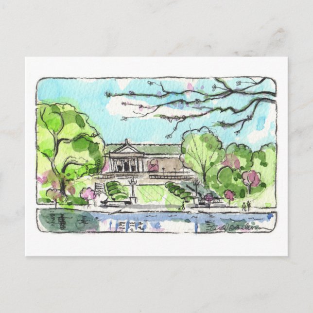 Cleveland Museum of Art Postcard Vykort (Framsida)