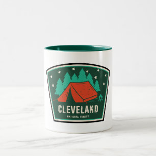 Cleveland National Forest Camping Två-Tonad Mugg