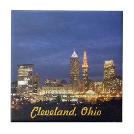 Cleveland Night Ljus Tile Kakelplatta