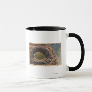Cleveland OH - antenn av kommunal baseball Mugg