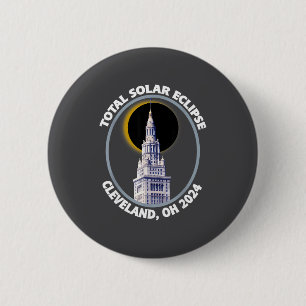 Cleveland Ohio 2024 Total solförmörkelse Bana för Knapp