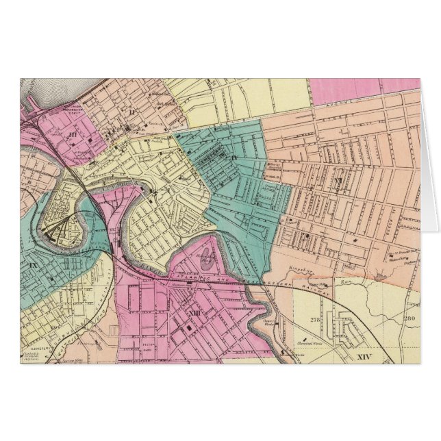 Cleveland, Ohio 2 Hälsningskort (Framsidan Horizontal)