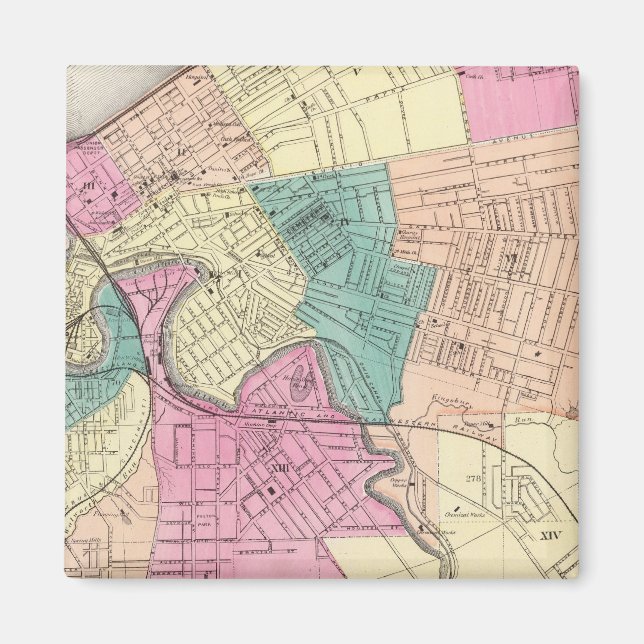 Cleveland, Ohio 2 Magnet (Framsidan)