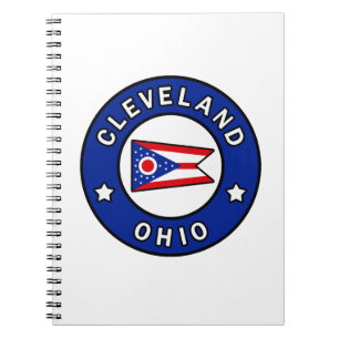 Cleveland Ohio Anteckningsbok