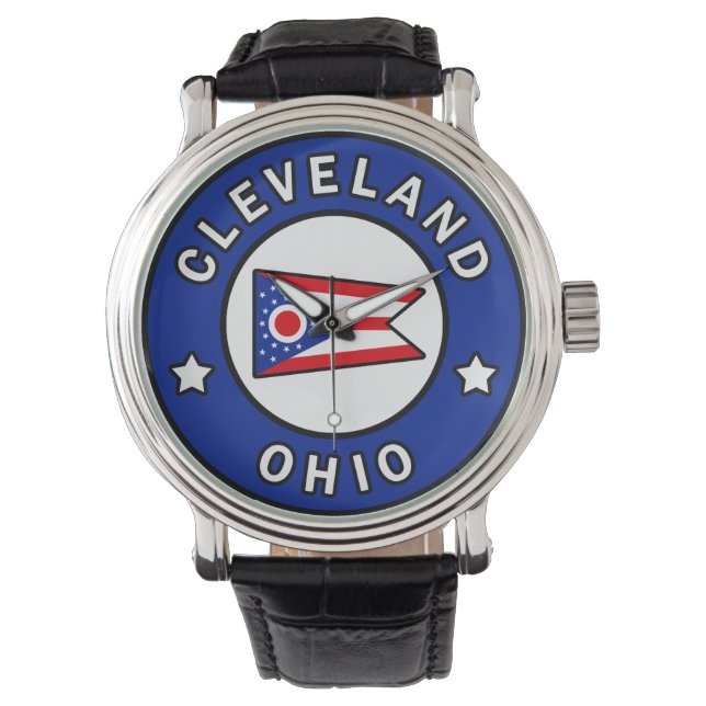 Cleveland Ohio Armbandsur (Framsida)