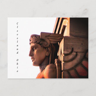 Cleveland Ohio Art Deco (Lodrät) vykort