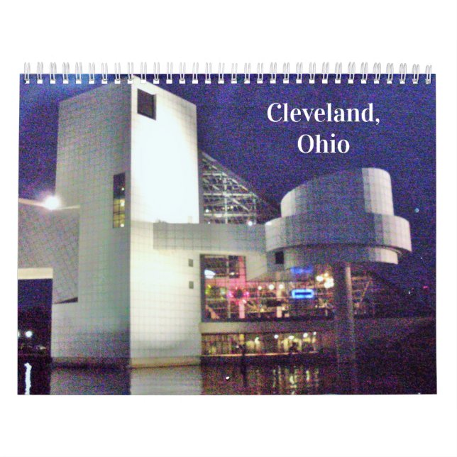 CLEVELAND,OHIO calendar Kalender (Omslag)