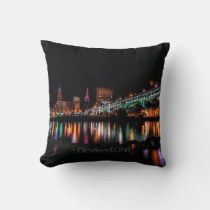 Cleveland Ohio cityscape Kudde