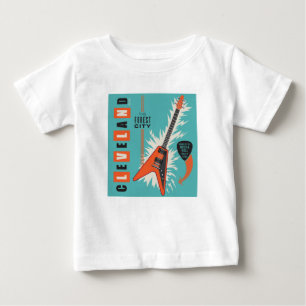 Cleveland Ohio Elektriskt gitarr T Shirt