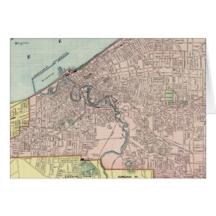Cleveland, Ohio Hälsningskort