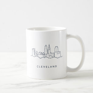Cleveland Ohio horisont Kaffemugg