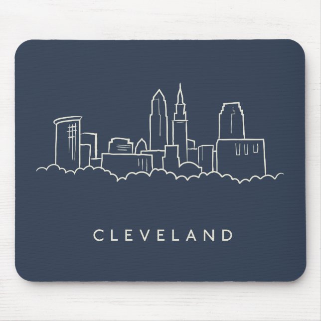Cleveland Ohio horisont Musmatta (Framsidan)