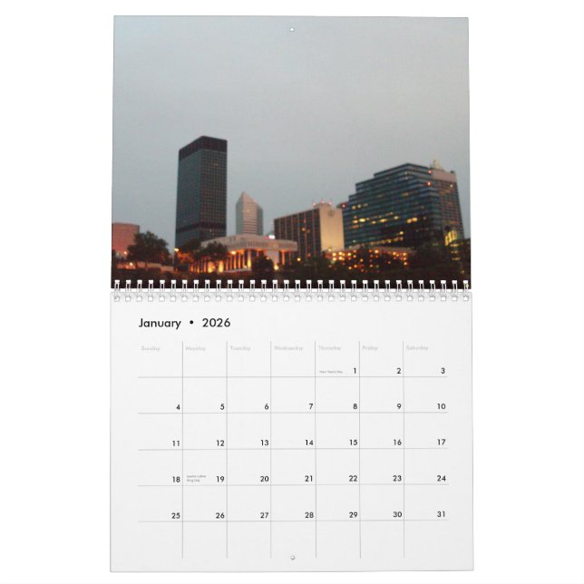 CLEVELAND OHIO kalender (Jan 2026)