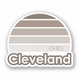Cleveland Ohio Klistermärken
