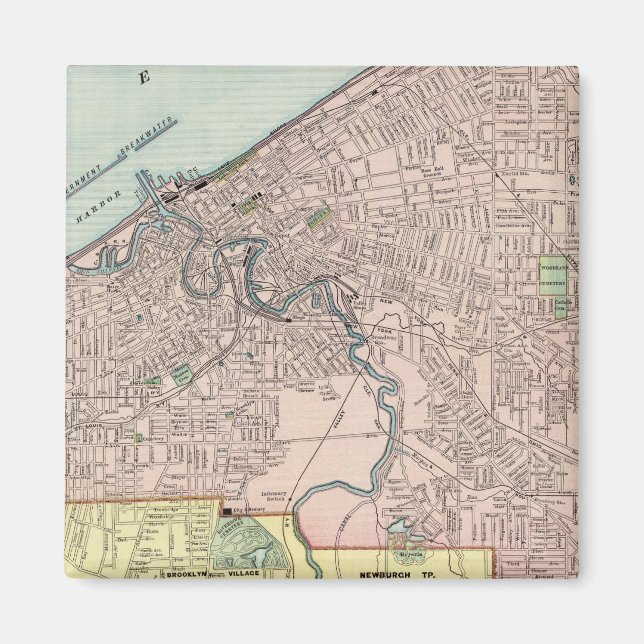 Cleveland, Ohio Magnet (Framsidan)