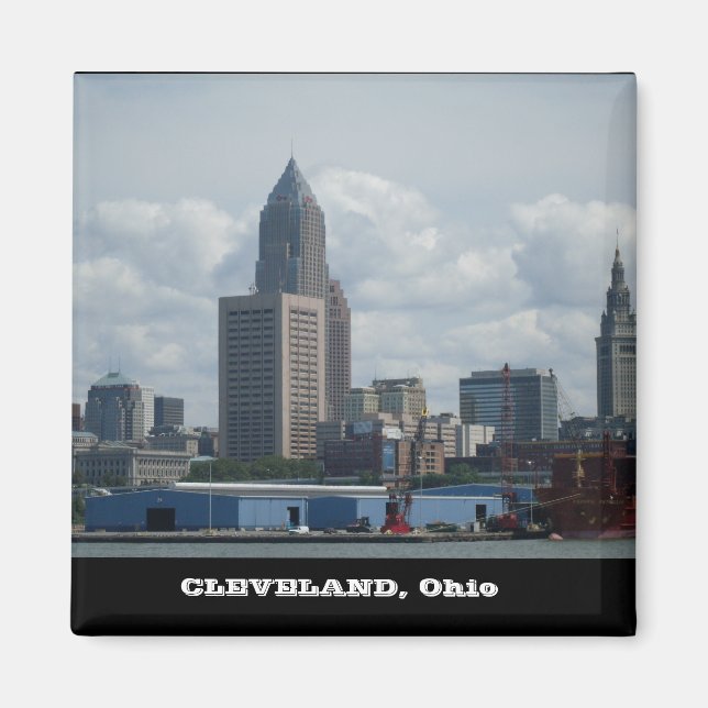 CLEVELAND OHIO magnet (Framsidan)