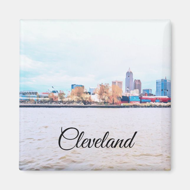 Cleveland Ohio Magnet (Framsidan)