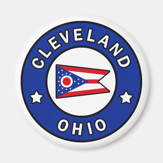 Cleveland Ohio Magnet (Framsidan)