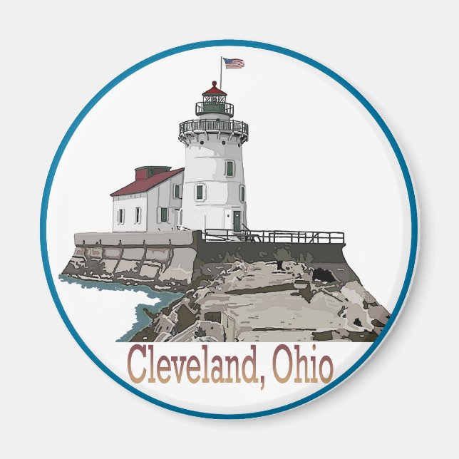 Cleveland Ohio Magnet (Framsidan)