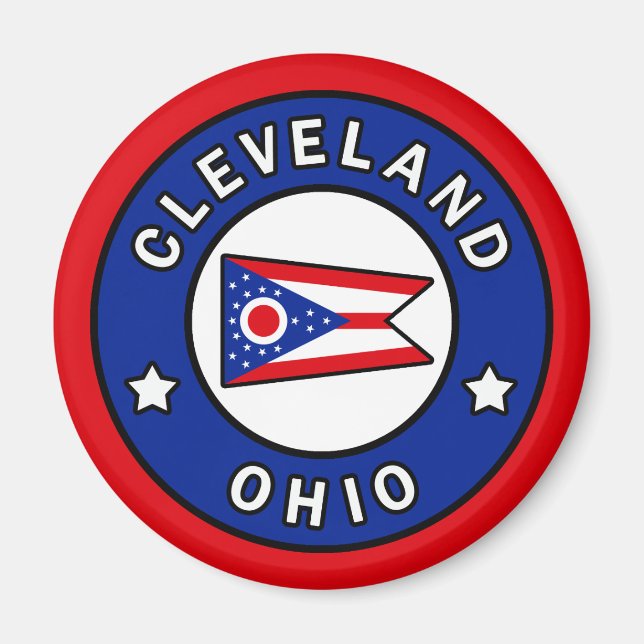Cleveland Ohio Magnet (Framsidan)