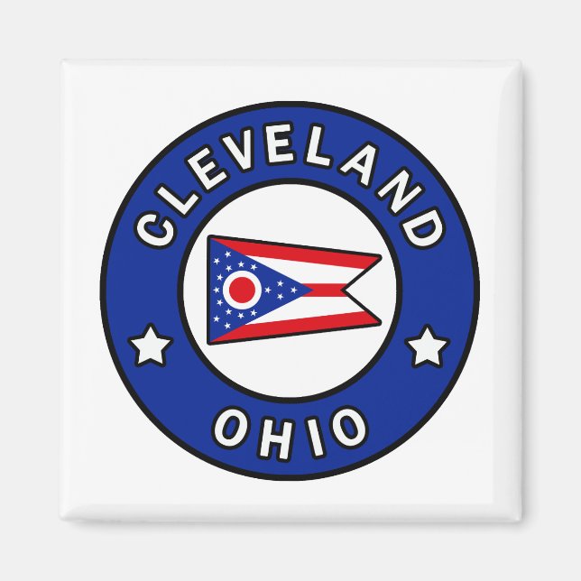 Cleveland Ohio Magnet (Framsidan)