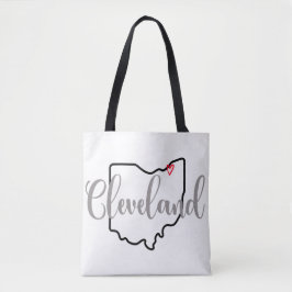 Cleveland Ohio Mugg Tygkasse