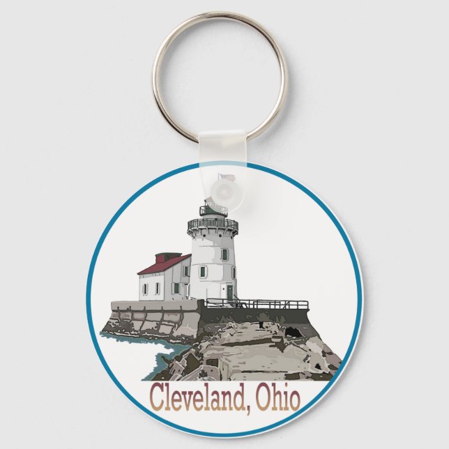 Cleveland Ohio Nyckelring (Framsida)