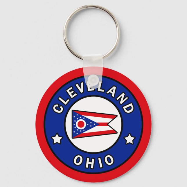 Cleveland Ohio Nyckelring (Framsida)