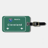 Cleveland Ohio oh Interstate huvudvägmotorväg: