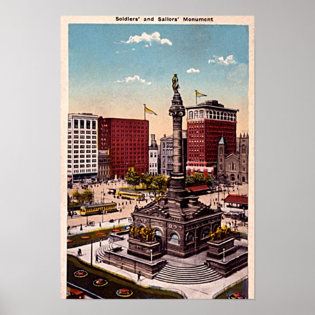 Cleveland, Ohio Poster (Framsidan)