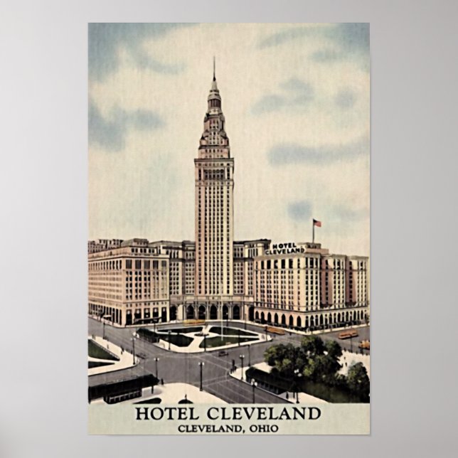 Cleveland, Ohio Poster (Framsidan)