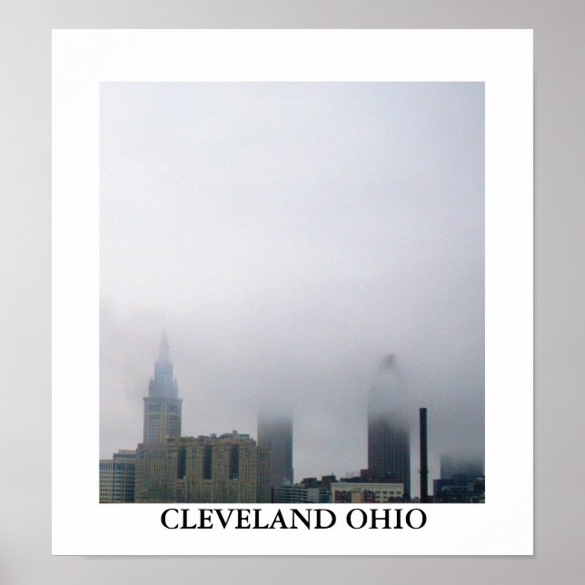 CLEVELAND, OHIO poster (Framsidan)
