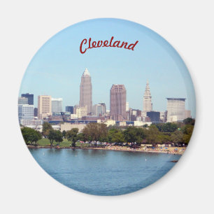 Cleveland Ohio rundamagnet Magnet