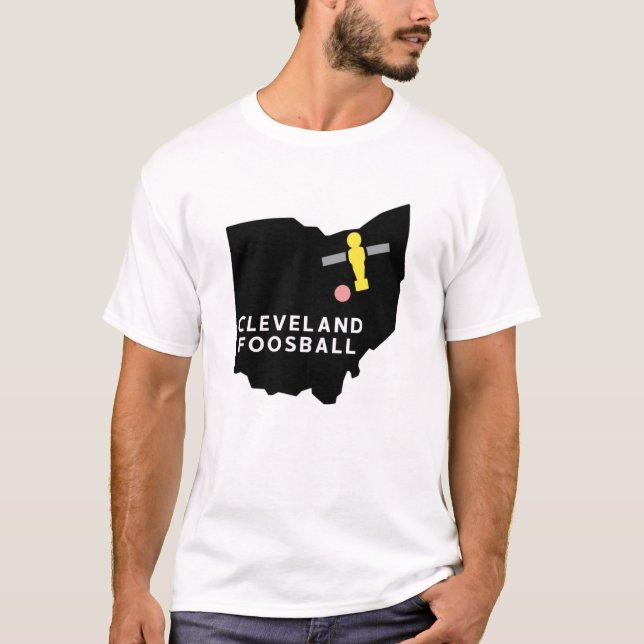Cleveland Ohio State Foosball - OG T-Shirt (Framsida)