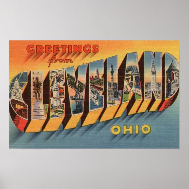 Cleveland, Ohio - Stora Brev Scenes 2 Poster (Framsidan)
