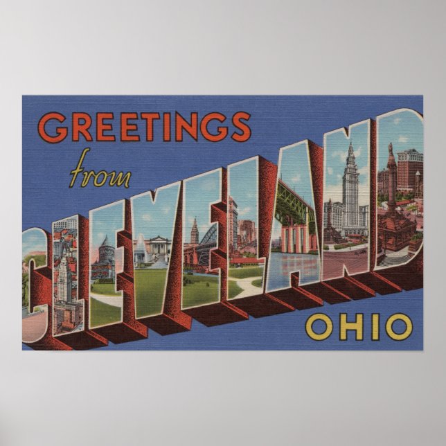 Cleveland, Ohio - Stora Brev Scenes 3 Poster (Framsidan)
