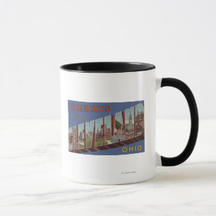 Cleveland Ohio - stora brevplatser 3 Mugg
