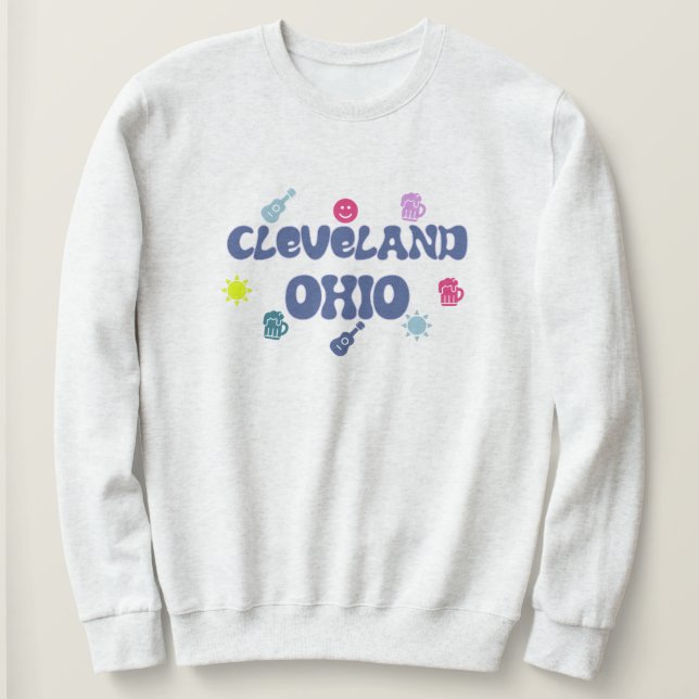 Cleveland Ohio T Shirt (Design framsida)