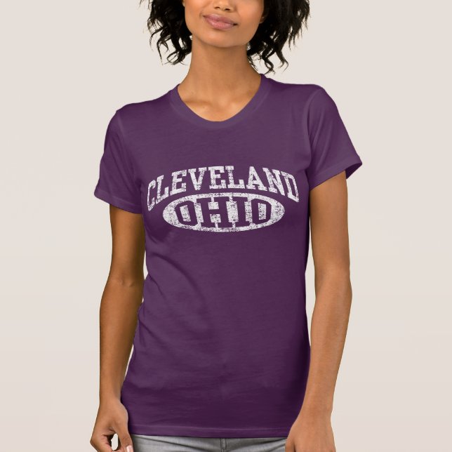 Cleveland Ohio Tee Shirt (Framsida)