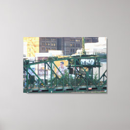 Cleveland Ohio TKO Wrapped Canvas Skriv ut