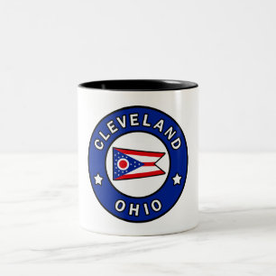 Cleveland Ohio Två-Tonad Mugg