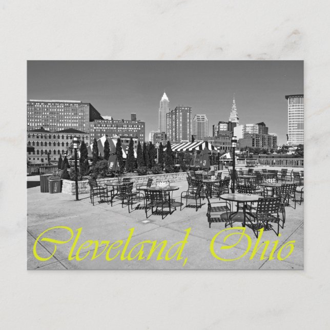 Cleveland, Ohio, USA Vykort (Framsida)