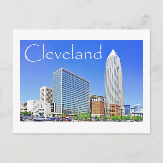 Cleveland, Ohio, USA Vykort (Framsida)